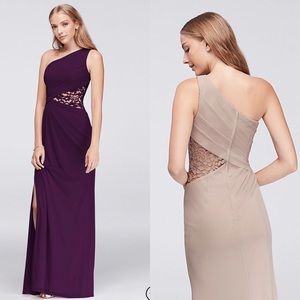 Plum David’s Bridal Dress